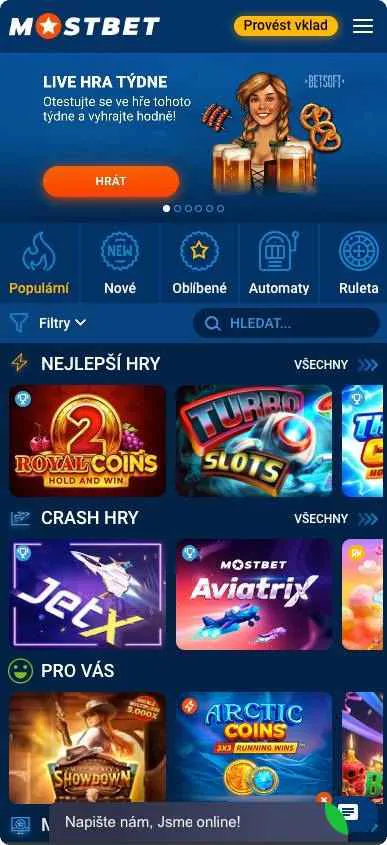 Mostbet Casino CZ