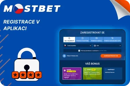 Registrace v Aplikaci Mostbet